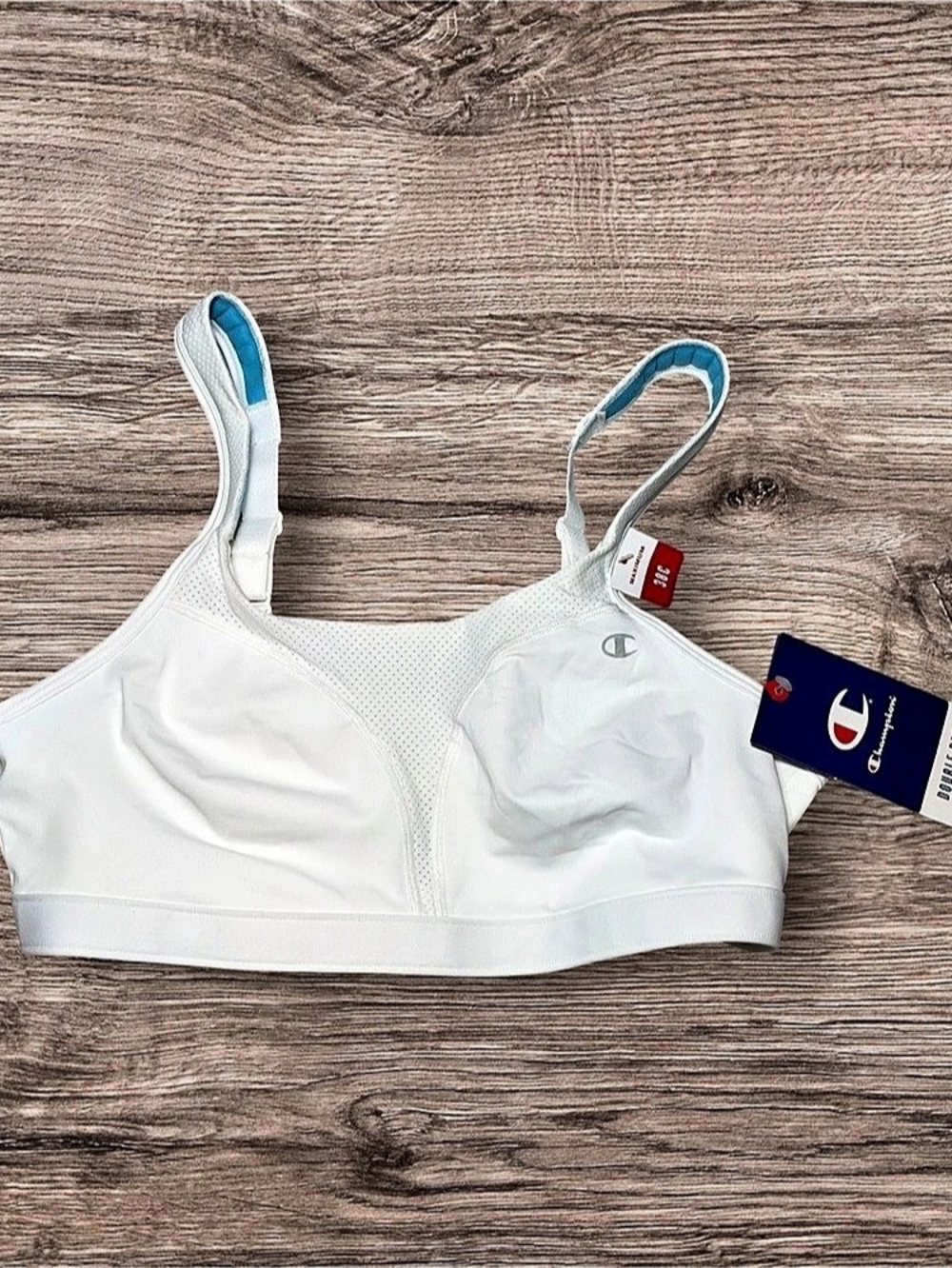 New! SPOT ON COMFORT HIGH-IMPACT SPORTS BRA, WIRE FREE C LOGO Size 38C